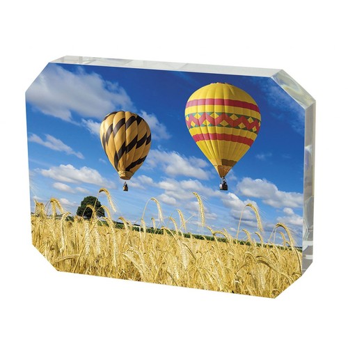 VERRE OCTO/RECTAN SUBLIMATION 90X120X19