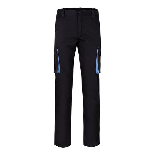 VL FIDES. Two-tone, multi-pocket stretch trousers (240g/m²), in cotton (46%), EME (38%) and polyester (16%) VL FIDES. Two-tone, multi-pocket stretch trousers (240g/m²), in cotton (46%), EME (38%) and polyester (16%)