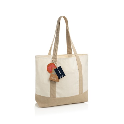 Sac cabas 350gsm en coton recyclé AWARE™ SHOP LOCAL Sac cabas 350gsm en coton recyclé AWARE™ SHOP LOCAL