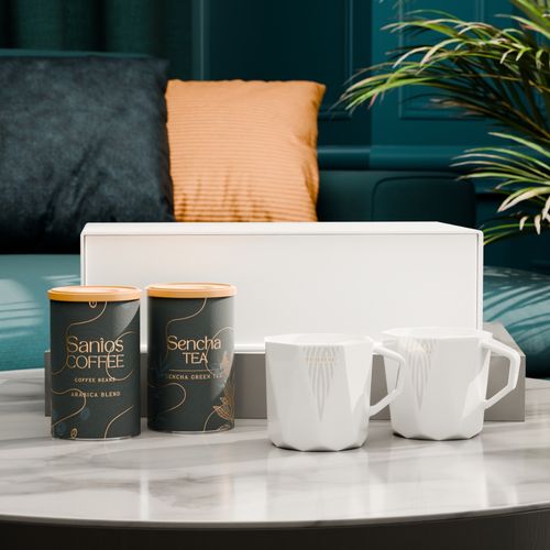 Set Royal Crown 320ml weiß