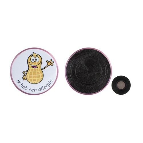 Bouton en métal 56mm avec aimant pour vêtements