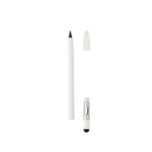 Aluminium inkless pen with eraser Aluminium inkless pen with eraser