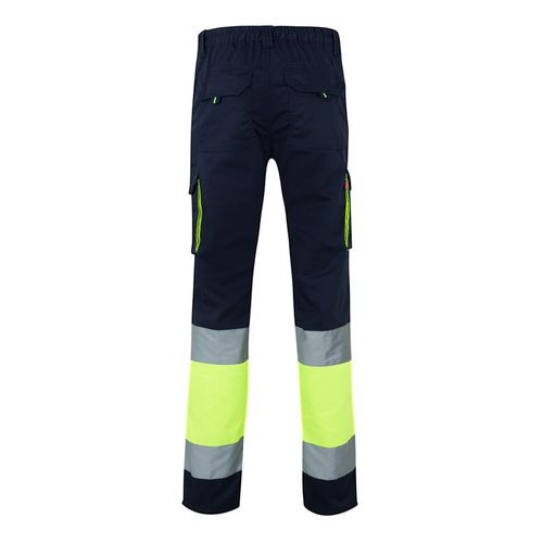 VL ZEUS LARGE. Two-tone, multi-pocket stretch trousers (240g/m²), in cotton (46%), EME (38%) and polyester (16%) VL ZEUS LARGE. Two-tone, multi-pocket stretch trousers (240g/m²), in cotton (46%), EME (38%) and polyester (16%)