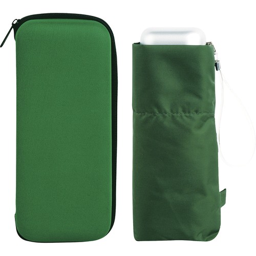 21" SUPER MINI UMBRELLA IN ALUMINUM AND 190T NYLON WITH CASE