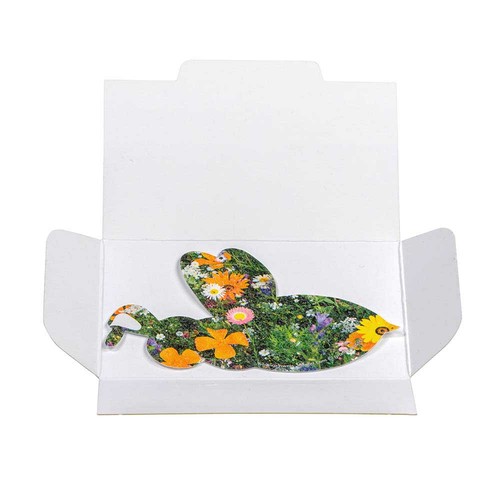 Bijen papier met zaadjes Bijen papier met zaadjes