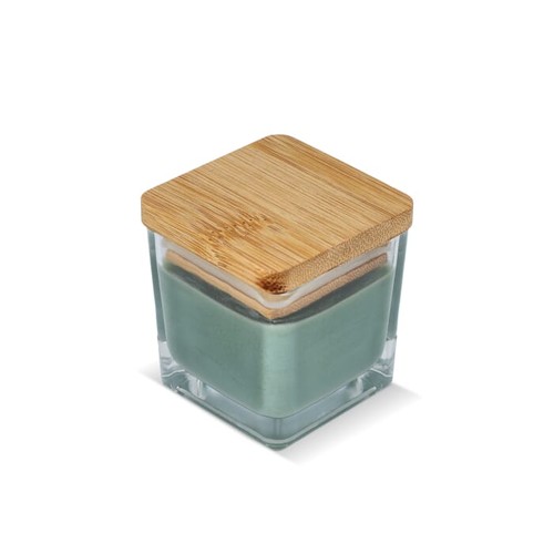 Bougie végétale Chakra dans un pot en verre