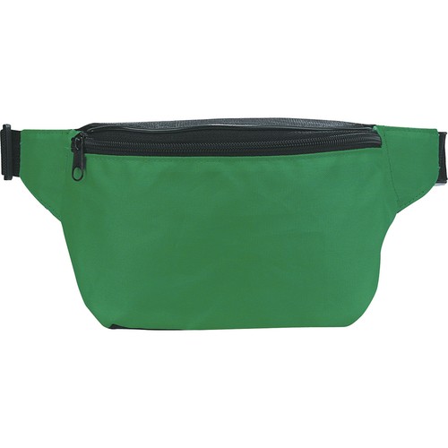 2 POCKETS WAIST BAG IN 420D POLYESTER 2 POCKETS WAIST BAG IN 420D POLYESTER