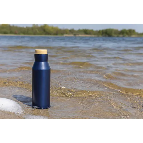 Botella al vacío acero inoxidable reciclado certificado RCS
