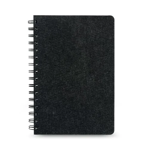 MISHIMA. Block notes A5 con copertina semirigida in feltro riciclato (100% rPET) , con spirale e pagine a righe MISHIMA. Block notes A5 con copertina semirigida in feltro riciclato (100% rPET) , con spirale e pagine a righe