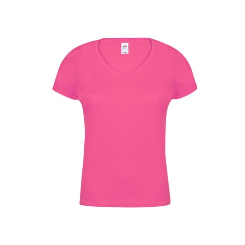 Frauen Farbe T-Shirt Iconic V-Neck