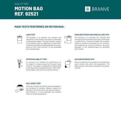 Motion Bag. Travel bag in cationic 600D and polypropylene Motion Bag. Travel bag in cationic 600D and polypropylene