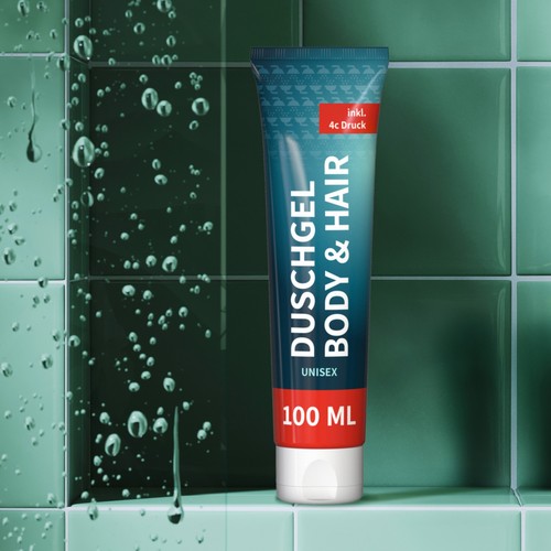 Shower Gel Rosemary-Ginger, 100 ml Tube