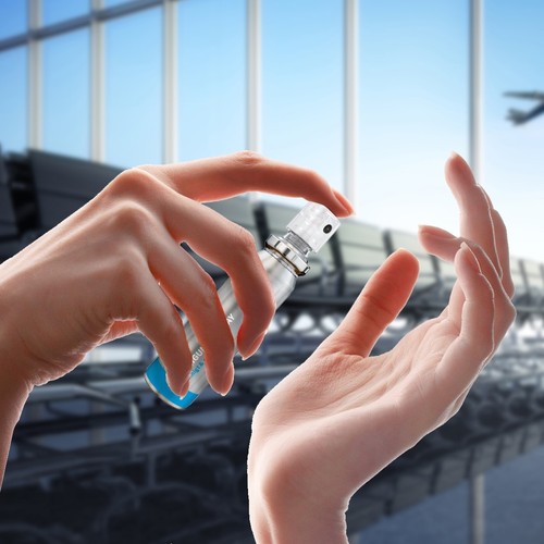 Hand Cleansing Spray, 20 ml, No Label Look (Alu Look)