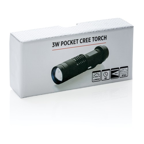3W pocket CREE torch