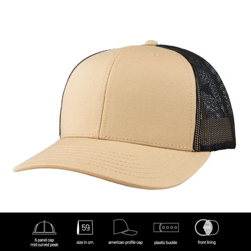 Exclusive Mid Visor Trucker Cap Exclusive Mid Visor Trucker Cap