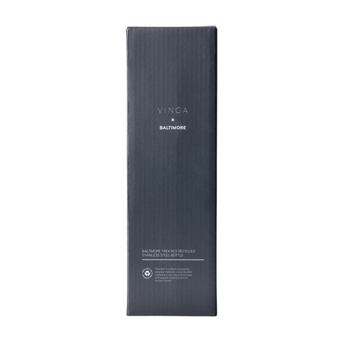 VINGA Bottiglia termica Baltimore trek in rAcciaio 600ml VINGA Bottiglia termica Baltimore trek in rAcciaio 600ml