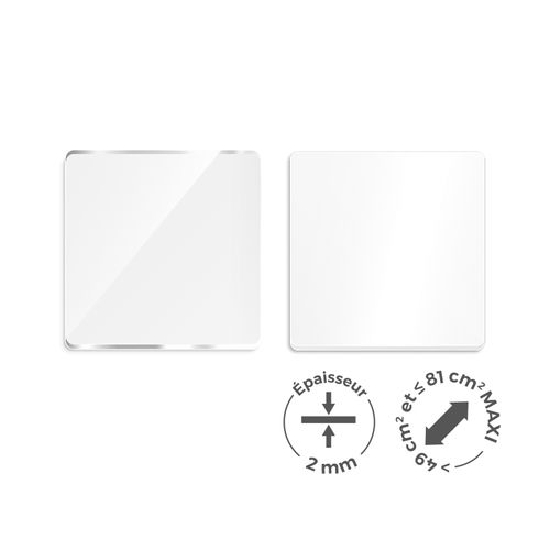 PMMA EP.2 mm SUR MESURE ENTRE 49 ET 81 cm2 MAXI