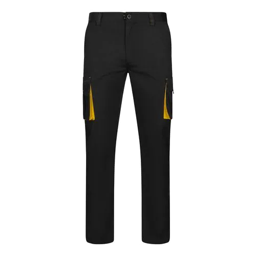 VL FIDES. Two-tone, multi-pocket stretch trousers (240g/m²), in cotton (46%), EME (38%) and polyester (16%) VL FIDES. Two-tone, multi-pocket stretch trousers (240g/m²), in cotton (46%), EME (38%) and polyester (16%)