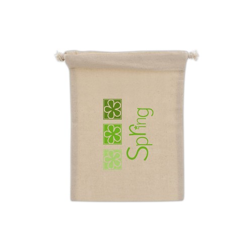 Pochette cadeau OEKO-TEX® coton 140g/m² 15x20cm