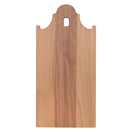 Tagliere in faggio casa con frontone a campana 35x17 cm