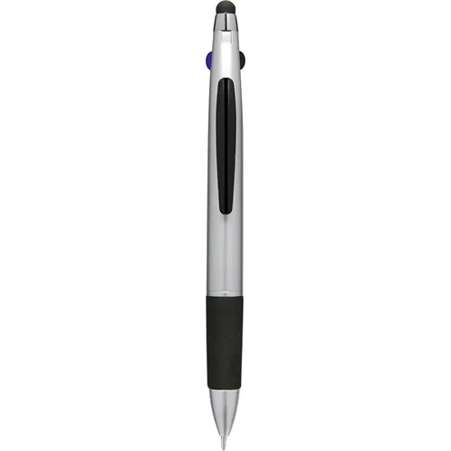 PENNA A SFERA A 3 COLORI CON TOUCH SCREEN IN PLASTICA PENNA A SFERA A 3 COLORI CON TOUCH SCREEN IN PLASTICA