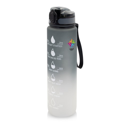 Bouteille de motivation 1000 ml Air Gifts | Kayleigh