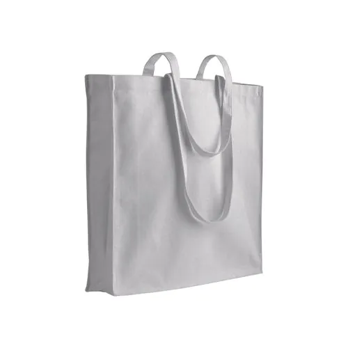 180 g/m2 cotton bag with long handles and gusset