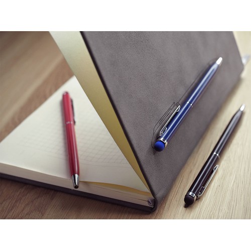 Magnetic notebook with a pen