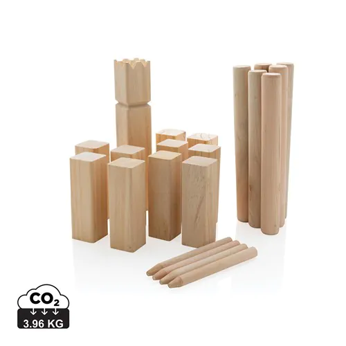 Houten kubb set Houten kubb set
