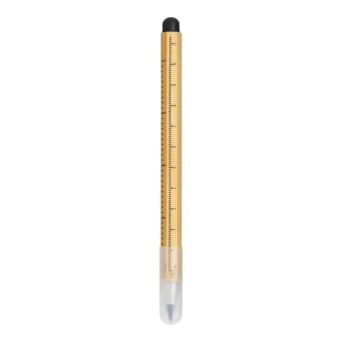 Long-lasting erasable bamboo ruler pencil with touch screen eraser and plastic cap Long-lasting erasable bamboo ruler pencil with touch screen eraser and plastic cap