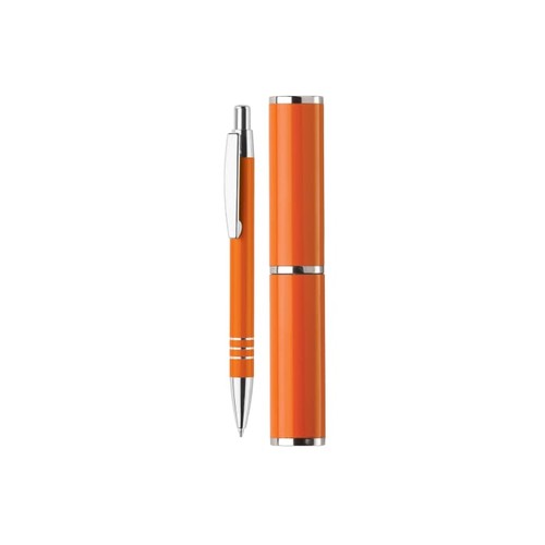 Aluminum ball pen in a tube