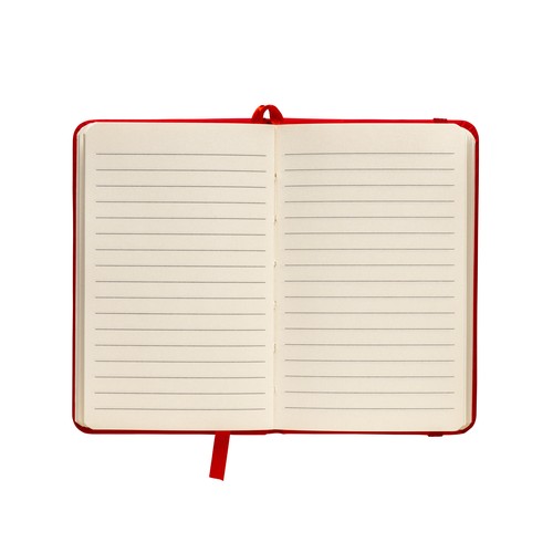 Bloc-notes avec couverture PU et élastique pour fermeture Bloc-notes avec couverture PU et élastique pour fermeture