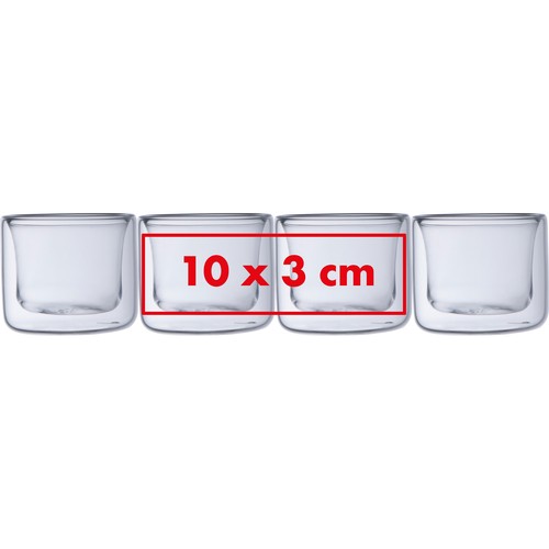 Tazzina espresso a doppia parete da 50 ml ALEKSANDER Tazzina espresso a doppia parete da 50 ml ALEKSANDER