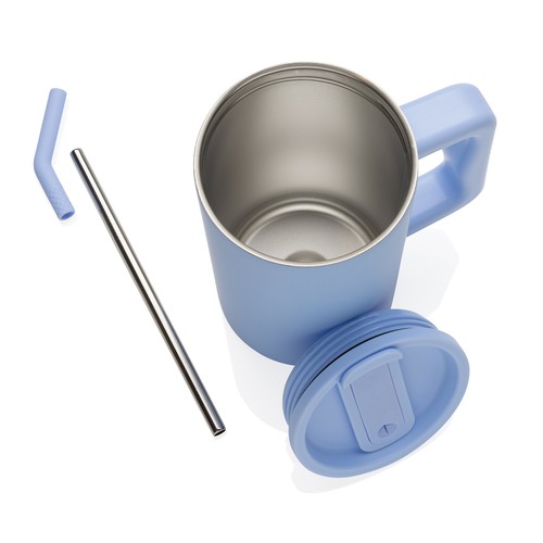 Cube RCS certified recycled steel mug 800ml Cube RCS certified recycled steel mug 800ml