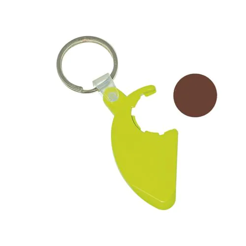 KEY-RING TOKEN HOLDER WITH SCRATCHCARD SCRAPER KEY-RING TOKEN HOLDER WITH SCRATCHCARD SCRAPER