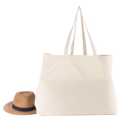 Cabas coton BAHIA 230 - écru Cabas coton BAHIA 230 - écru