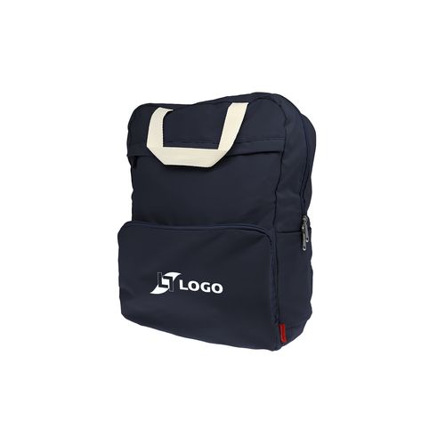 Foldable backpack 'Cordoba', midnight blue polycotton Foldable backpack 'Cordoba', midnight blue polycotton