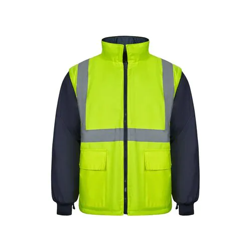 VL JUNO LARGE. Parka 4 en 1 bicolore (180g/m²), en polyester (100%) avec finition PU
