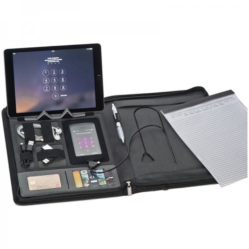 A4 folder with power bank ELDA A4 folder with power bank ELDA