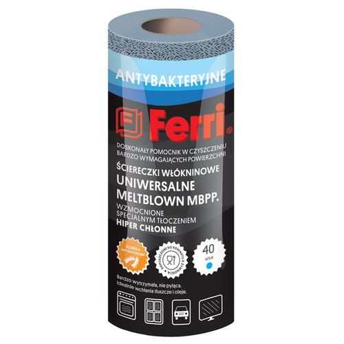 Super MELTBLOWN non-woven cleaning cloth (roll of 40 leaves) Super MELTBLOWN non-woven cleaning cloth (roll of 40 leaves)