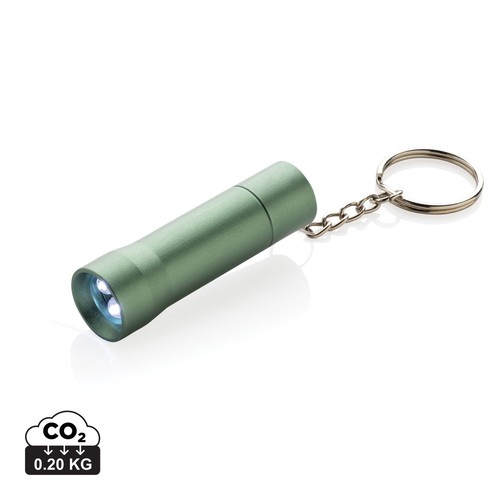 Flash RCS recycled aluminium keychain torch Flash RCS recycled aluminium keychain torch