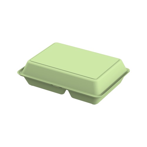 Meal box "ToGo" XL, 3 sections