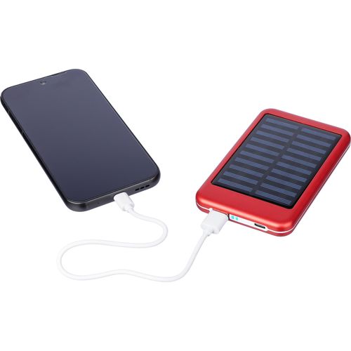 Aluminium solar power bank Tycho Aluminium solar power bank Tycho