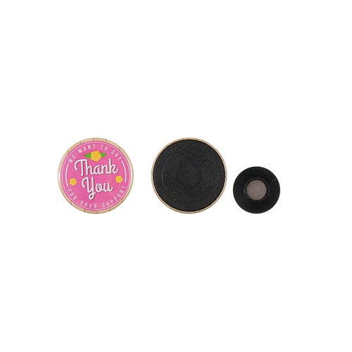 Bouton en métal 37mm avec aimant pour vêtement Bouton en métal 37mm avec aimant pour vêtement