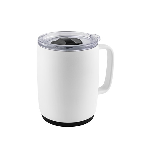 Metmaxx® "Crema OfficeVibeThermo" thermos mug, white with lid Metmaxx® "Crema OfficeVibeThermo" thermos mug, white with lid