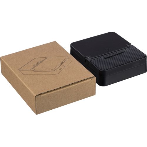 Recycled ABS 3-in-1 wireless charger Elias Recycled ABS 3-in-1 wireless charger Elias