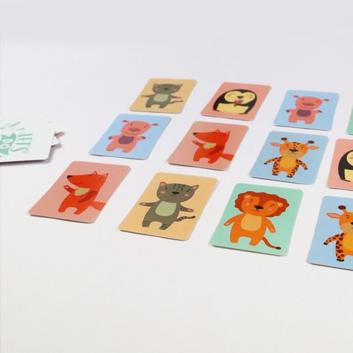 MEMORY GAME 20 PIECES WITH CUSTOMIZABLE PACKAGING