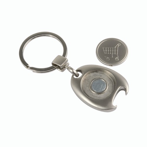 sleutelhanger met winkelmuntje