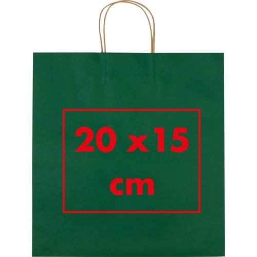 Borsa grande in carta riciclata con due maniglie GUS Borsa grande in carta riciclata con due maniglie GUS