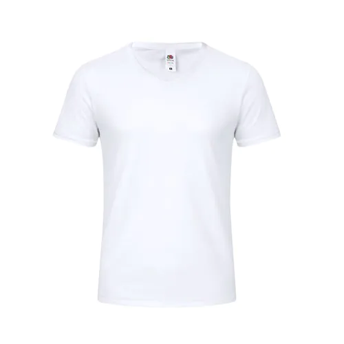 Camiseta Adulto Blanca Iconic V-Neck